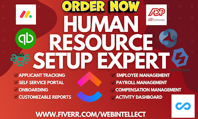 setup clayhr spidergap calamari quickbooks time monday connecteam clickup CRM