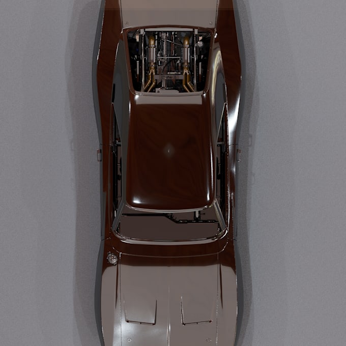 make game ready 3d car model low poly for unity unreal