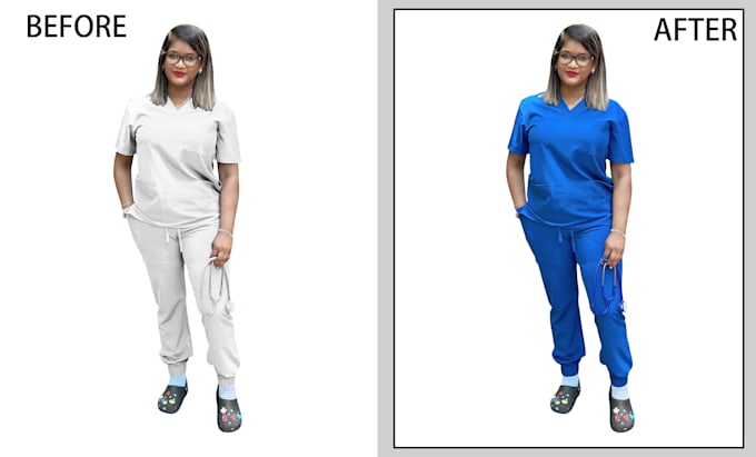 do photoshop recolor and color correction