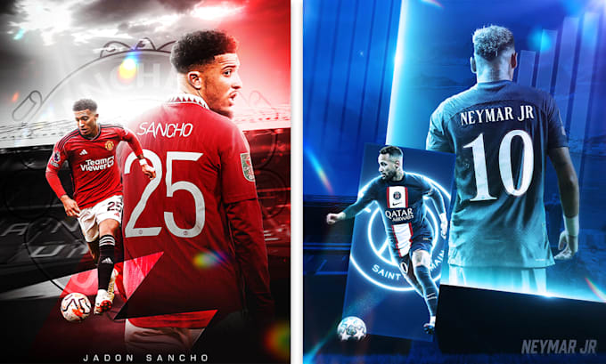 design dynamic sports posters