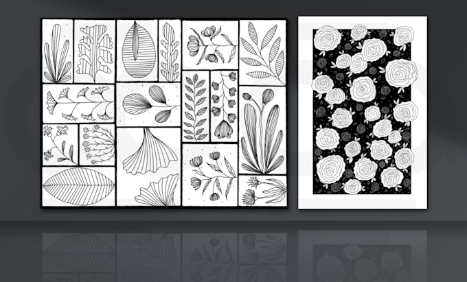 draw mandala art, tribal tattoo design, and creative doodling
