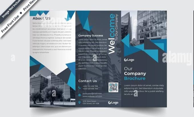 printable brochure layout design