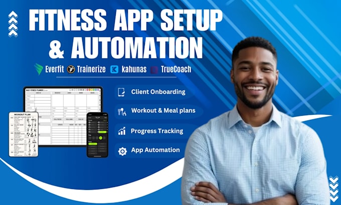 setup transfer and upload workouts plan on trainerize truecoach everfit kahunas