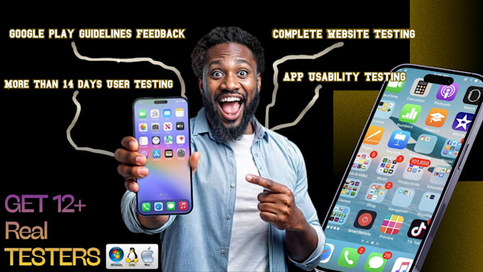 conduct google play app testing with 12 real testers