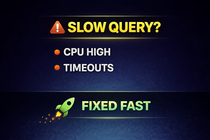 fix slow sql server queries, high cpu, and timeouts fast