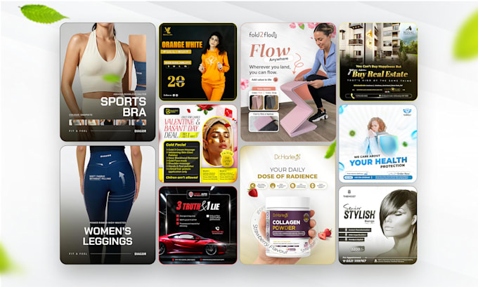 design social media post, static ads, facebook and instagram post or meta ads