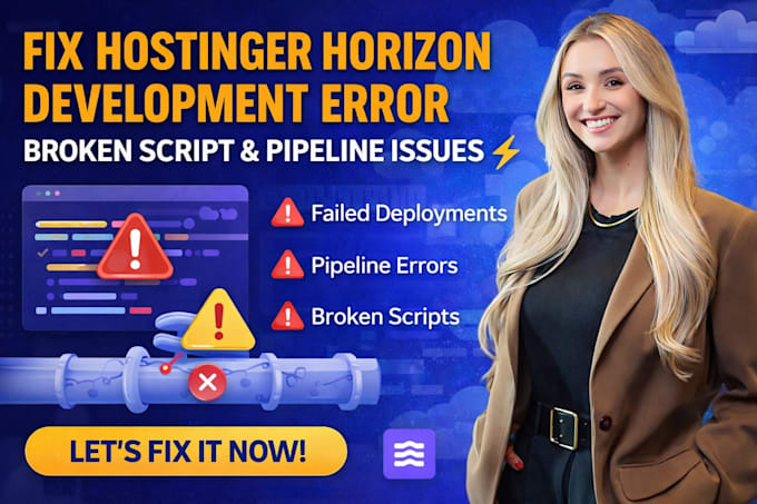 fix hostinger horizon developyment error broken script pipeline issue debug php