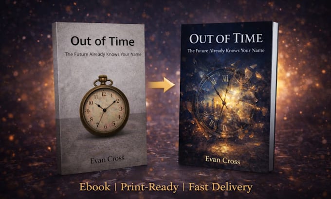 upgrade, edit, fix or modify your existing book cover