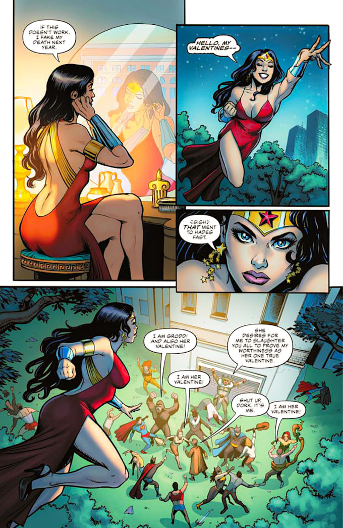 design characters and comic books