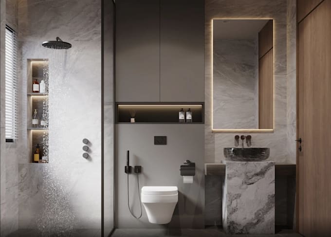 provide a custom luxury bathroom transformation and experience