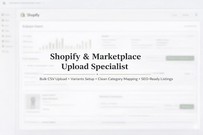 bulk upload and structure shopify products via CSV