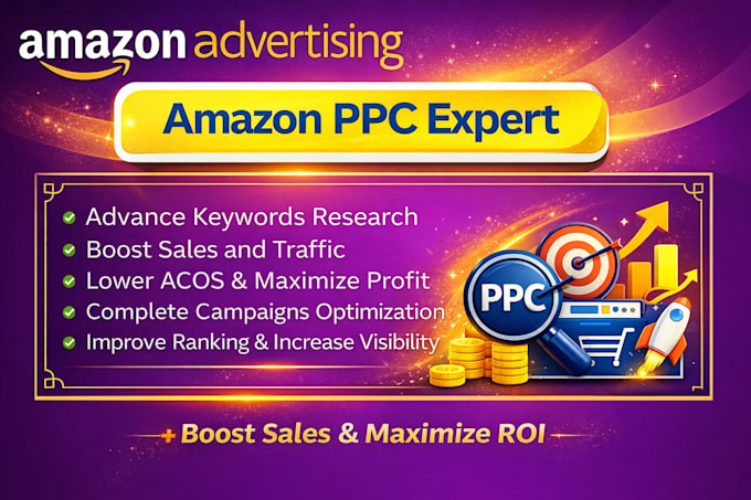 be your amazon expert in listing optimization and PPC