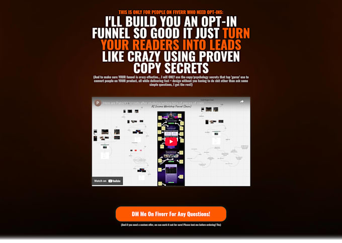 personally write and design your high converting lead magnet funnel fast