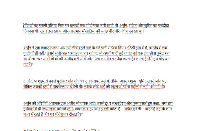 write hindi stories for you
