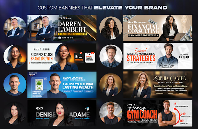 Design social media banners, linkedin banner and facebook cover by ...