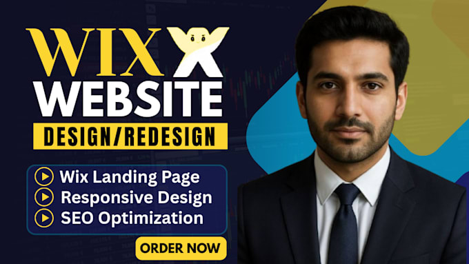 design redesign homepage website lading page wix website