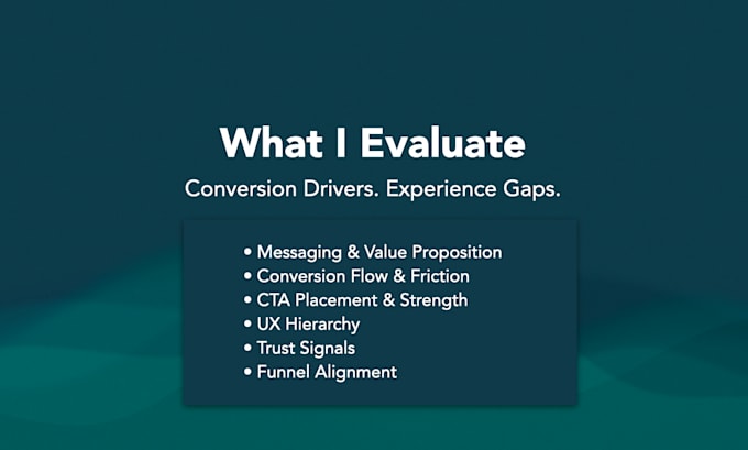 audit your homepage to improve conversions and leads