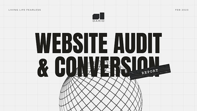 provide a professional website audit and conversion strategy