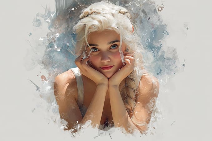design a cartoon portrait in disney cartoon