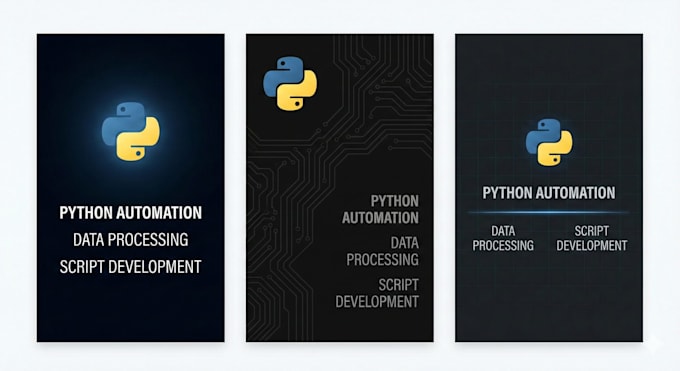 write python scripts for automation data