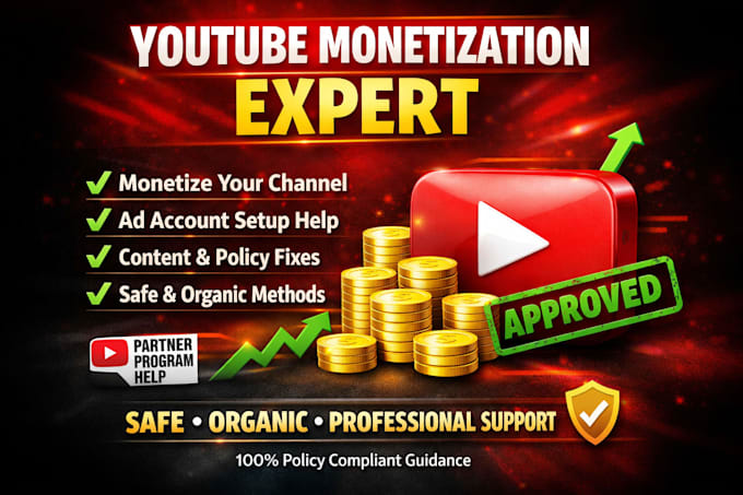 provide right strategies for youtube channel monetization