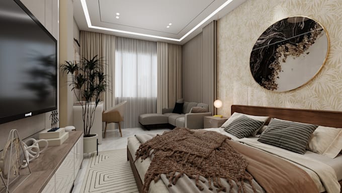 create realistic architectural 3d render using sketchup and d5