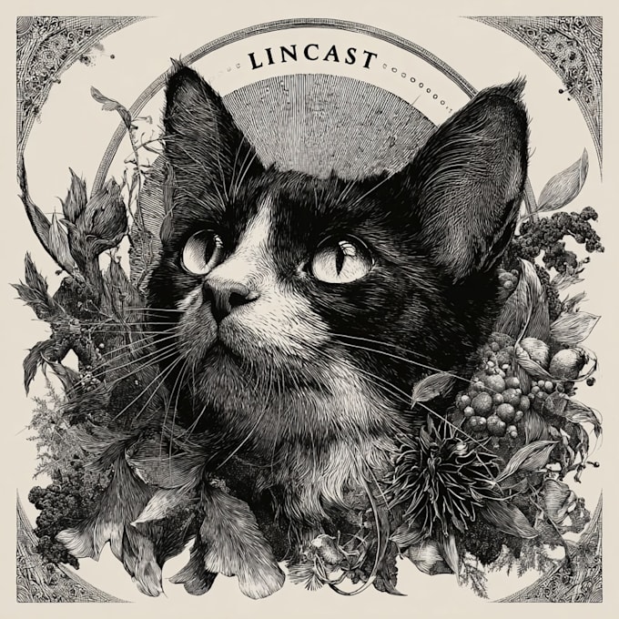 create awesome linocut illustration art