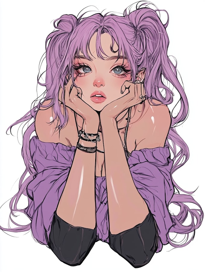 custom anime or manga character designs
