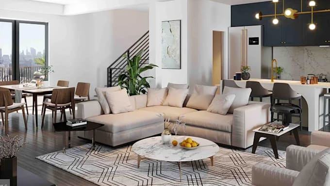 design 3d realistic interior, exterior and backyard using d5 render, homestyler