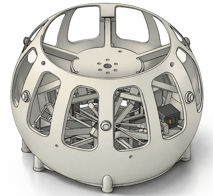 design precise 3d mechanical parts and enclosures ready for manufacturing