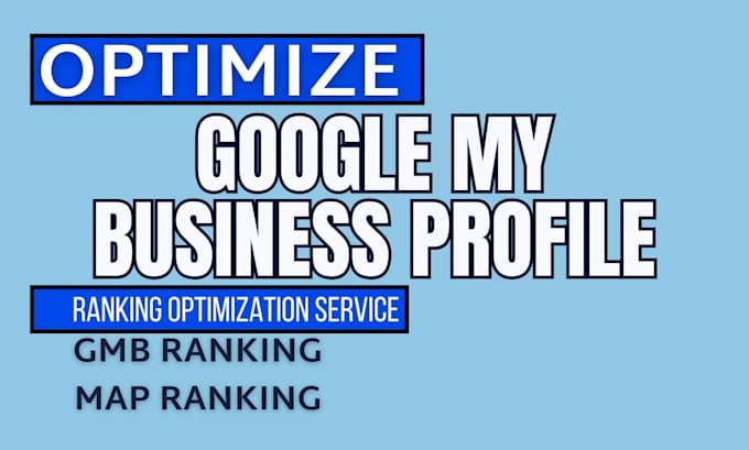 create google my business gmb ranking and rating for local seo gmb optimization