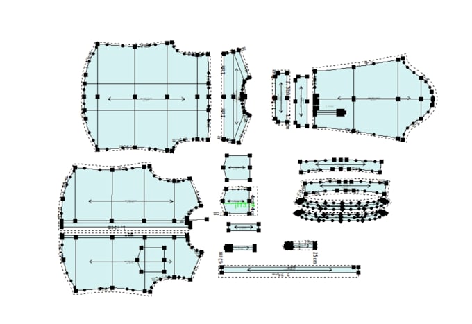 create professional garment patterns using cad
