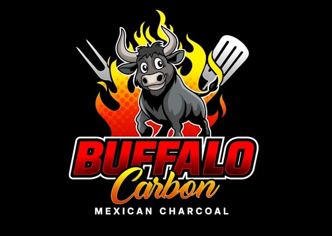 design luxury buffalo logo