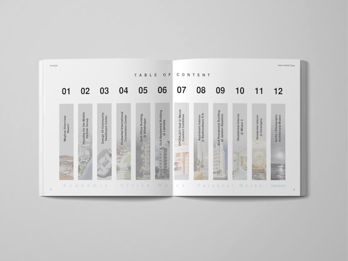 create your CV, portfolio or architecture presentation
