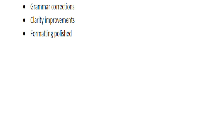 proofread mechanical engineering reports and technical writing