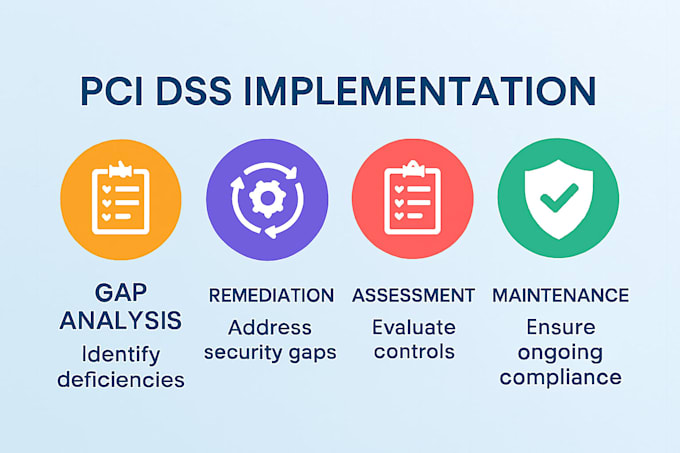 perform pci dss v401 gap assessment and implementation support