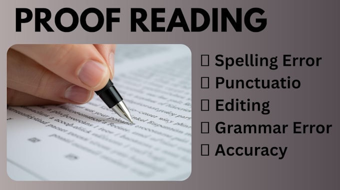 check and fix grammar, spelling, and punctuation errors
