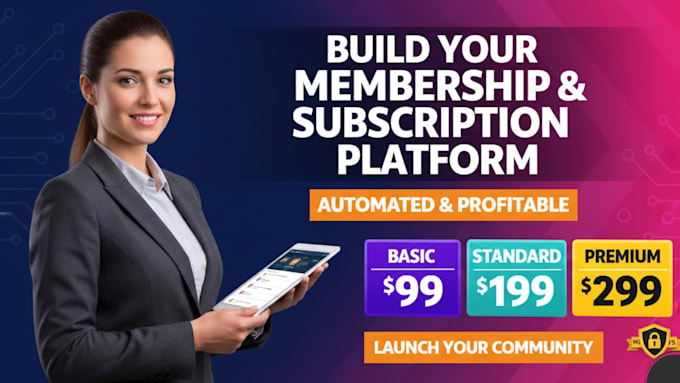 setup membership subscription, custom memebership and subscripton