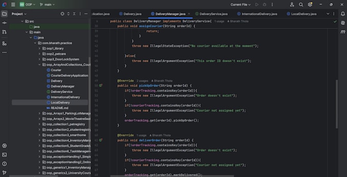 help you build java mini projects and assignments