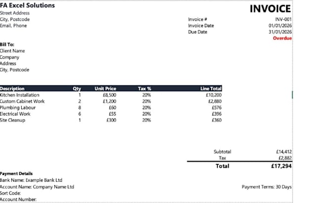 fix or improve your excel or google sheets spreadsheet