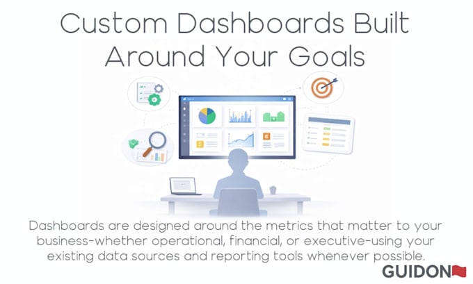 provide data analysis and custom bi dashboards with clear business insights