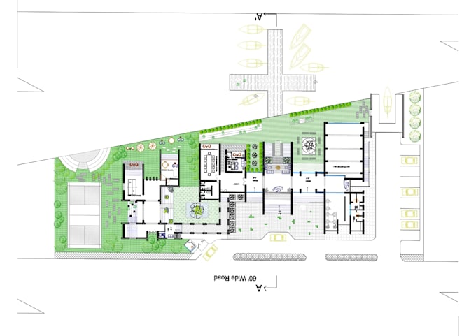 do 2d floor plan and design in auto cad