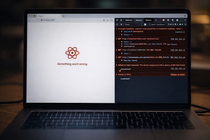 fix bugs and errors in your react or node js app