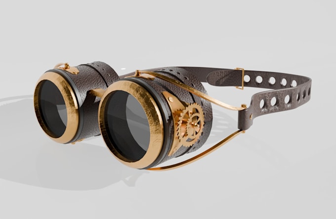 do expert 3d hard surface modeling for game props and 3d printing