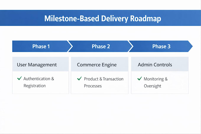 create a structured wbs and delivery roadmap