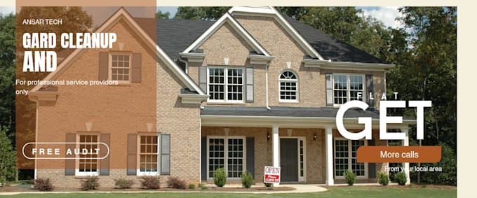 design a professional website for roofing and construction businesses
