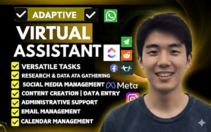 be your versatile virtual assistant for social media, SEO