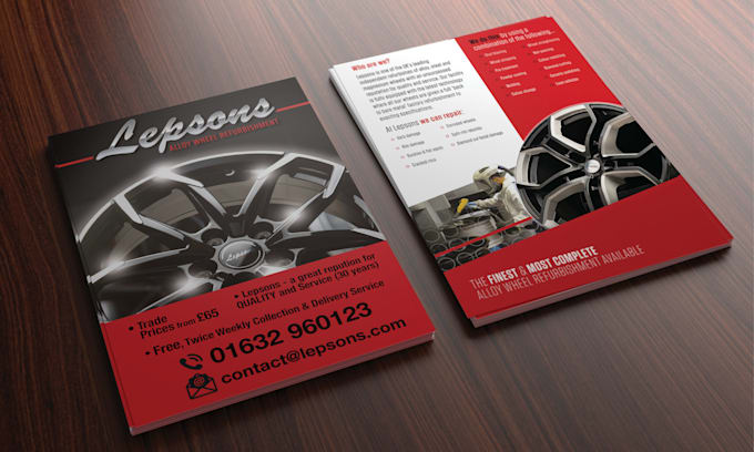 design your print ready flyers