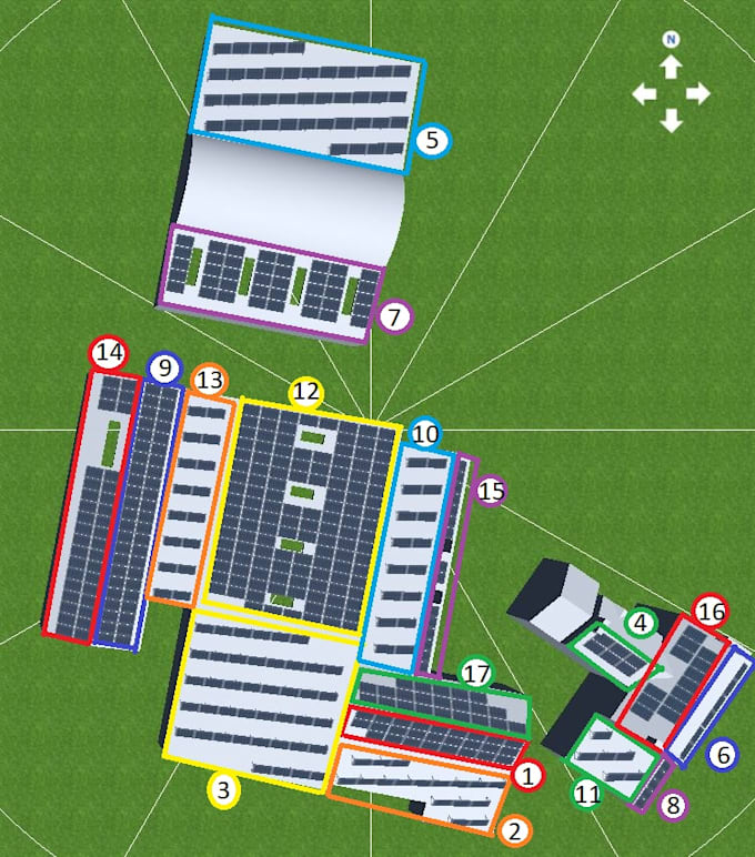 design 3d solar pv system and pv sol simulation report