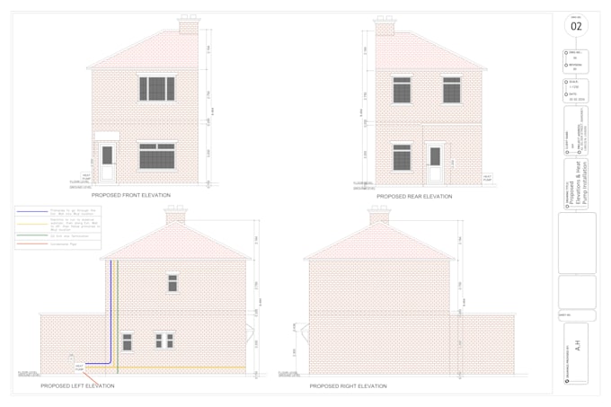 design a functional floor plan, elevations with furniture layout for your space